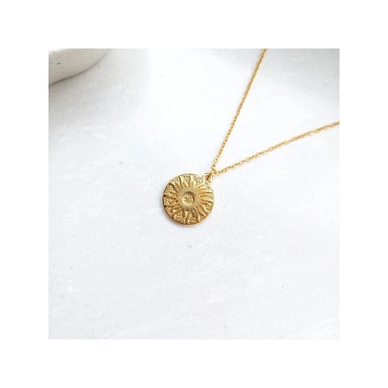 Naszyjnik "Złociste Słońce"