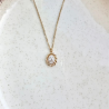 Naszyjnik "Minimalistyczna cyrkonia"