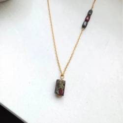 Naszyjnik "Jaspis Smocza Krew"